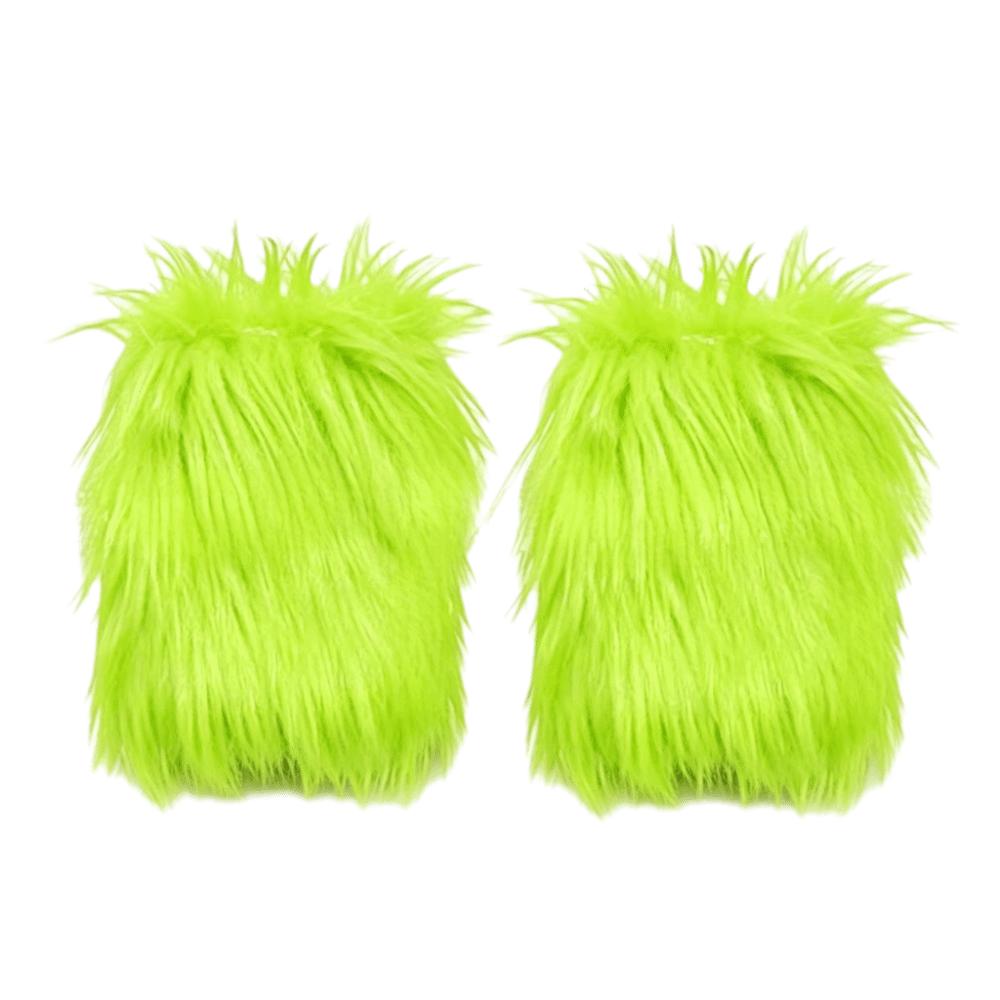 1 Pair 18/25cm Furry Leg Warmers Japanese Style Long Tube Sock Warm Knee Sleeve Children