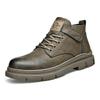 Herren 2023 Herbst/Winter High-Top Baumwolle Martin Stiefel: Stilvolle, Warme, Retro Leder Arbeitsschuhe