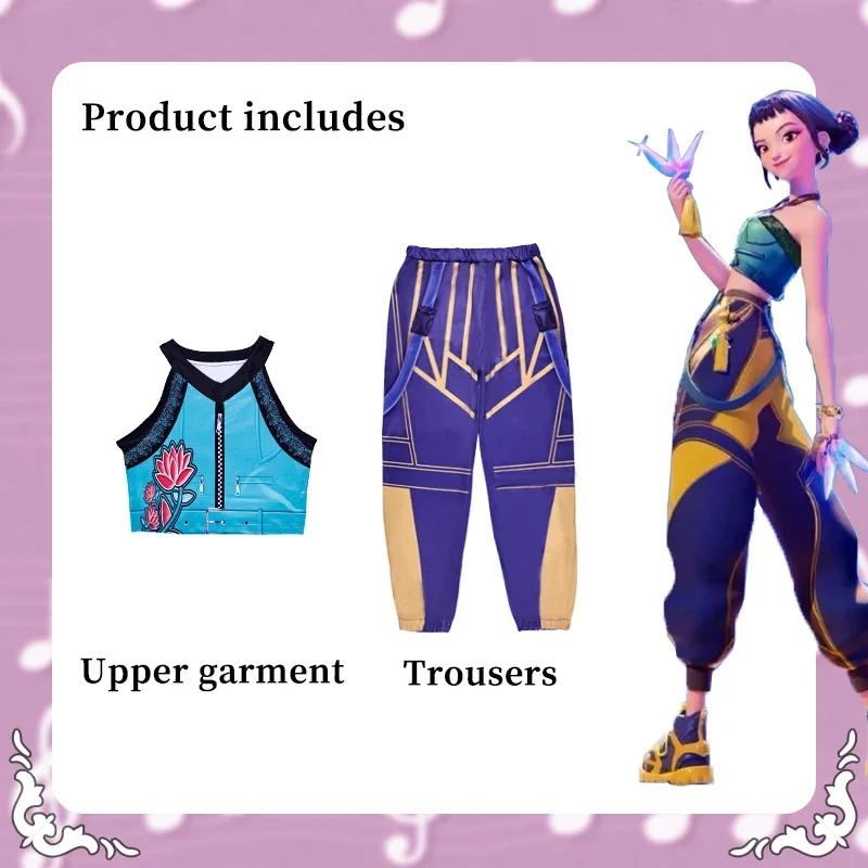 Dětský K-Pop Lovci démonů Zoey Rumi Mira Kostým Maškarní šaty Cosplay Virtuální idol Filmový Cosplay pro Dívky' Děti Halloween Karneval