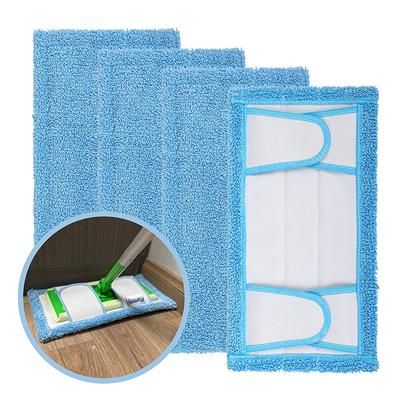 1Pc Reusable Mop Pads, Mops Replacement Pads Dry Sweeping Cloths for Floor Clean and Scr