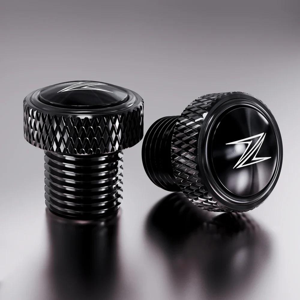For Kawasaki Z900 Z650 Z750 Z800 Z1000/SX Z250 Z300 Z400 Motorcycle Accessories CNC Mirror Hole Plugs Screws Bolts Z900/RS SE