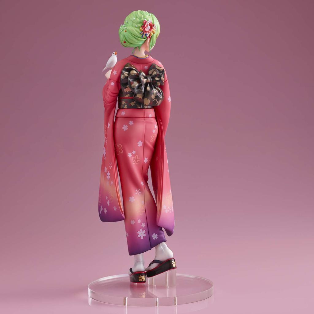 Union Creative Momoko Illustration PVC ABS Painted Finished Figure "En-chan (Kimono)" Non-scale &