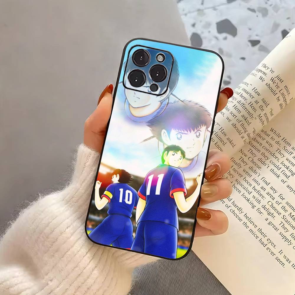 Comic C-Captain T-Tsubasas-CT Phone Case For iPhone 17, 16,15,14,13,12,11 Plus,Pro Max, Others Soft Black Cover iPhone13PROMAX