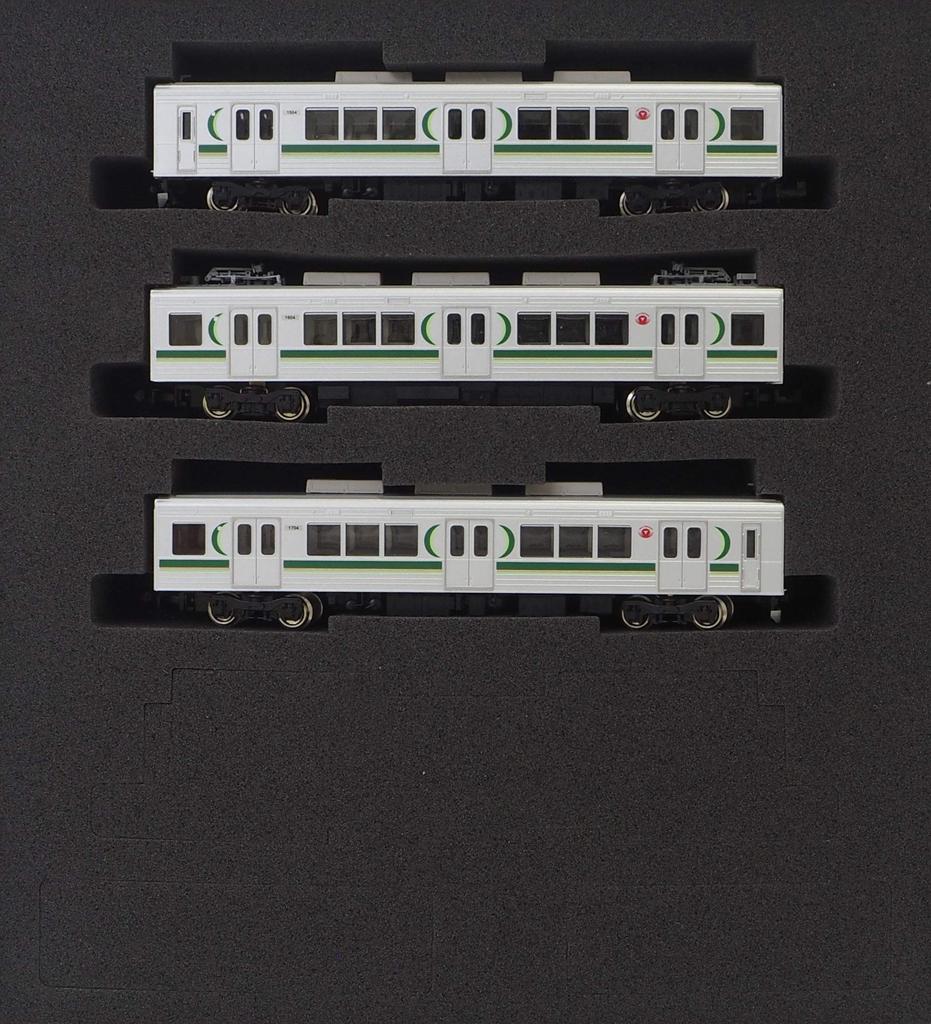 Greenmax N gauge Tokyu 1000 series 1500 reinforced original model electric train series, skirt, 3-car set, motorized, 30762, train,