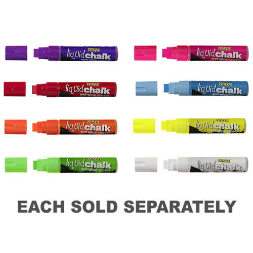 Texta Flytande Kritmarkör Våtsuddbar Jumbo