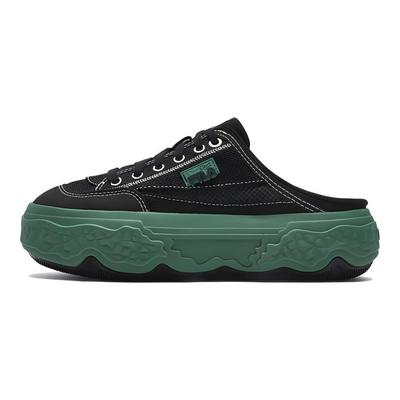 Rock Mule Comfortable Versatile Durable Lightweight Low-Top Canvas Shoes Women Shoes Black F12W432307F-BK