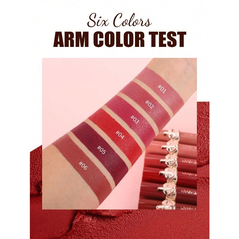 Velvet Cream Matte Lipstick, Nourishing Velvet Makeup Effect, Natural Long-Lasting Waterproof, Suitable For Daily Makeup Product, Cosmetics