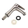 Multifunction Basin Sink Bathroom Faucet Countertop Mounted Single Cold Water Basin Faucet Toilet Faucet Stainless Steel Small W