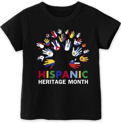 Hispanic Heritage Month Hands Diversity T-shirt