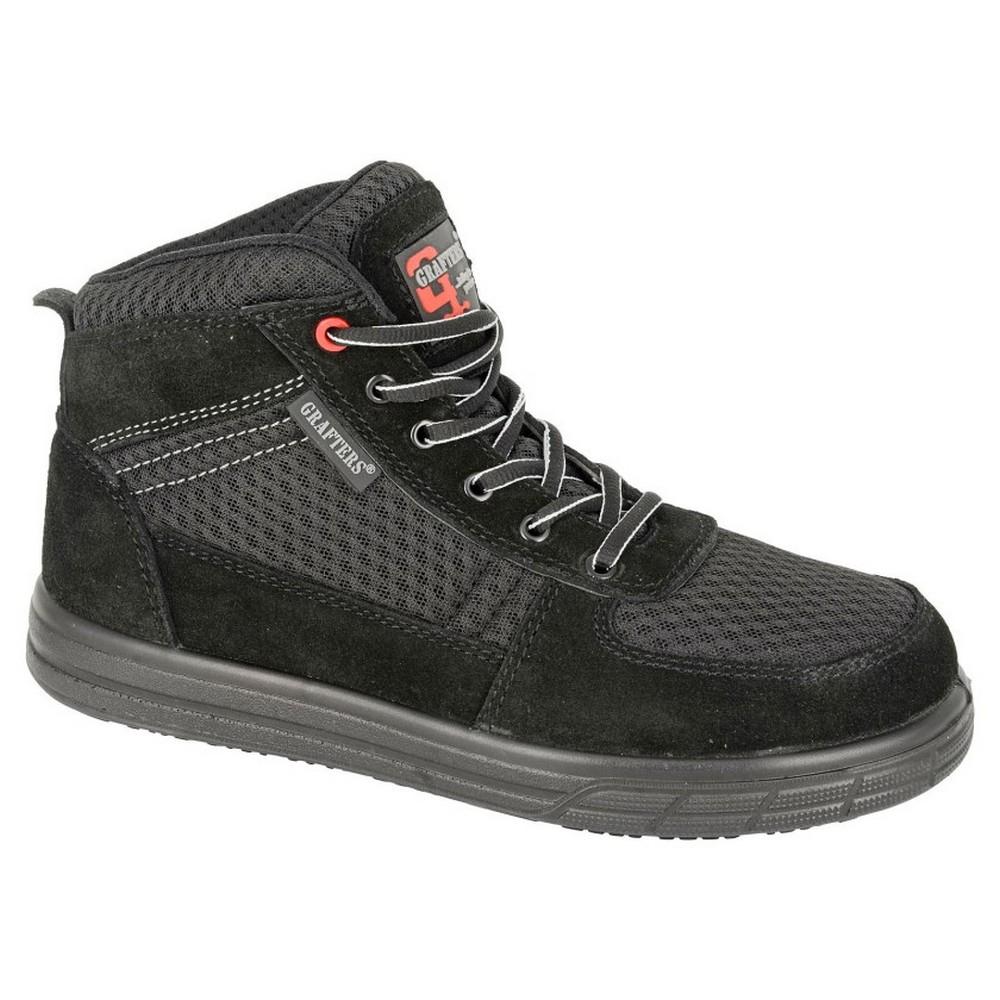 Grafters Mens Suede Safety Boots