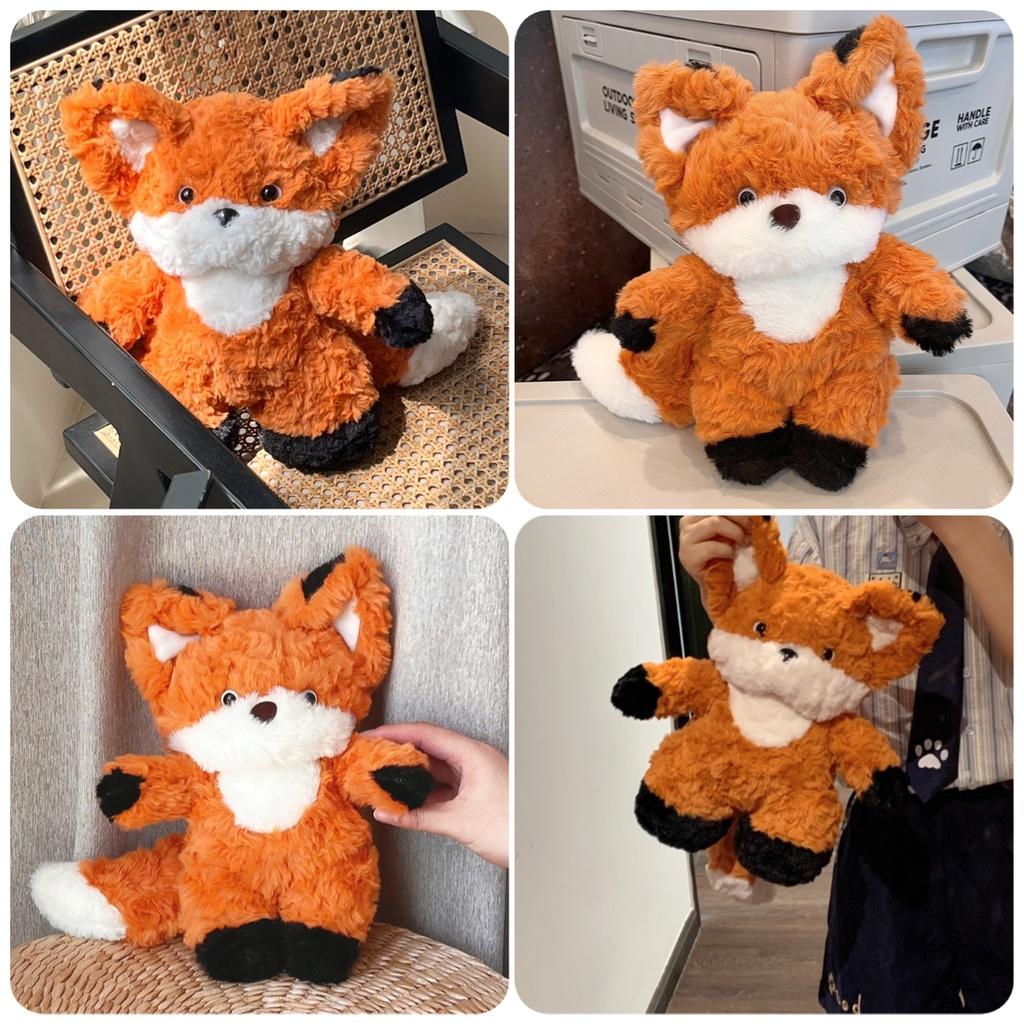 Wenhin Anime Fox Plush Toy Cute And Soft Fox Doll For Girls Perfect For Cuddling And Sleeping 30cm