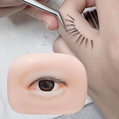 5D Silikon Augenbrett, Wimperntraining Bequem Leicht Übung Künstlich für Künstler Anfänger