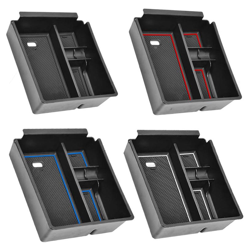 Car Center Console Armrest Storage Box For Hyundai Tucson -2024 Gas Limited Gas SE/SEL/XRT Plug-in Hybrid All Trims