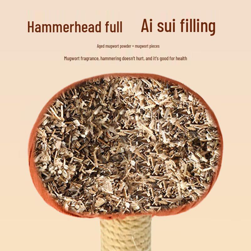 Persimmon Ruyi Wormwood Massage Hammer