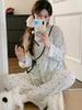 Modal Maternity Pajamas for Spring & Autumn - Lightweight, Breastfeeding-Friendly Homewear