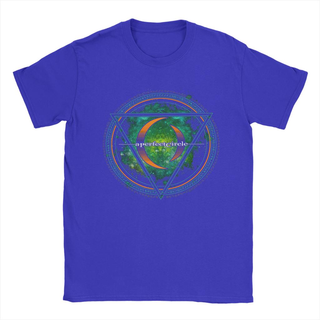 Unisexs TShirt A Perfect Circle Sigil Green Leisure Pure Cotton Tee Shirt Short Sleeve T Shirt Round Collar Clothing New Arrival
