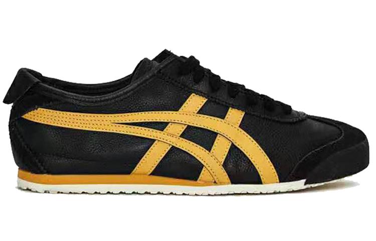 ONITSUKA TIGER Mexico 66 'Black Honey Gold' Men's Sneakers