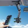 Flexible Rotatable Car Phone Mount Clip Support For 4.7 To 6.5 Inch Smartphones Secure Grip Offers Full Angle Adjustment