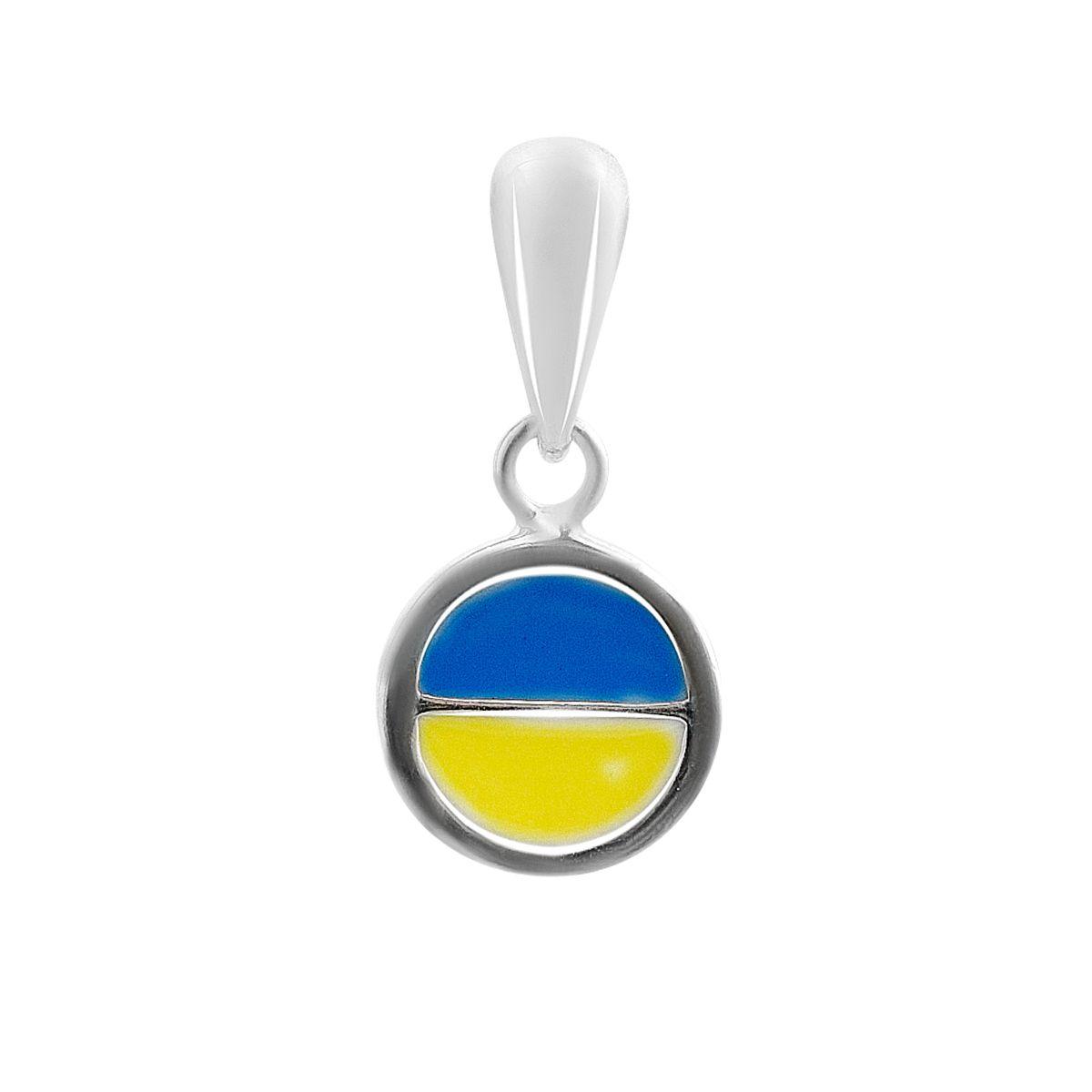 

Срібна підвіска з емалью (2153566)