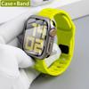 Silikonarmband+Hülle Für Apple Watch 46mm 44mm 45mm 41mm 40mm Bildschirmschutz Wechseln zu Ultra iWatch Series 10 9 8 7 SE 6 5 3