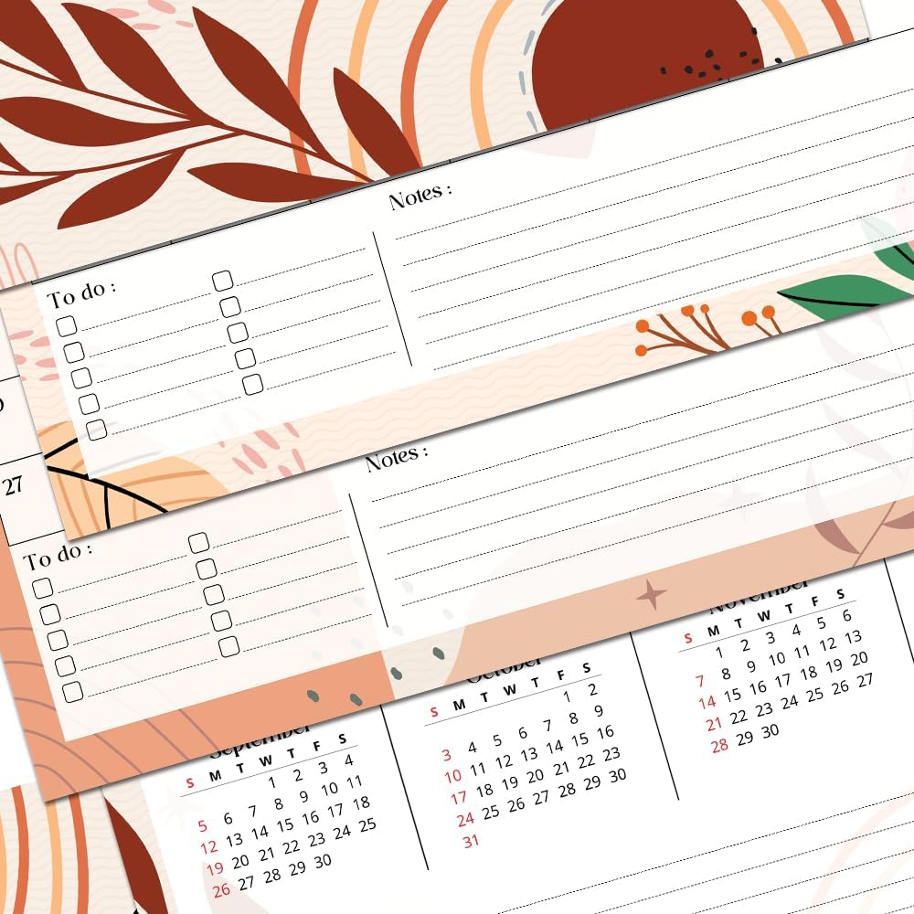 2026 Wall Calendar With Abstract Design, Jan 2026 - Feb 2027 Great Organizer For Anniversaries Appointments, Ideal For Home Or Classroom