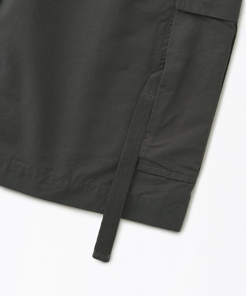 OUTSTANDING Comfort Cotton Shell Cargo Long Shorts_Charcoal