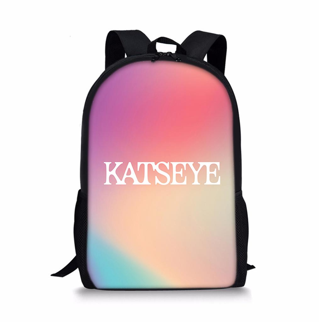 Popular Youthful Kpop Katseye Student School Bags Notebook Backpacks 3D Printed Oxford Waterproof Boys/Girls Travel Bags