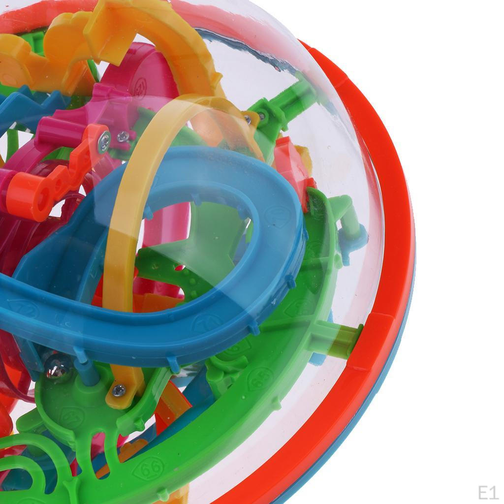 138 Barriers 3D Spheric Maze Game Puzzle Brain Teaser toy for kids