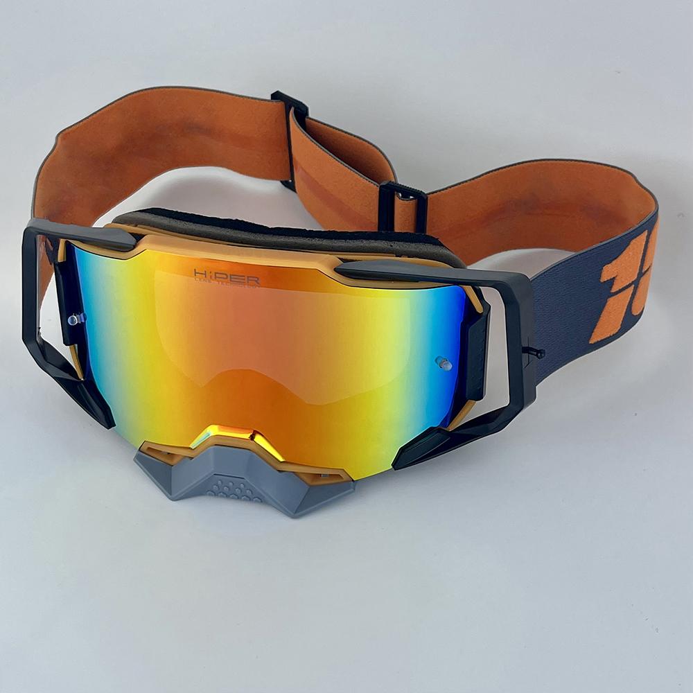 Motocross Glasses Motorcycle Sunglasses Man Windproof Protection Skiing Cycling Racing Off-Road Goggles Tear-off Film
