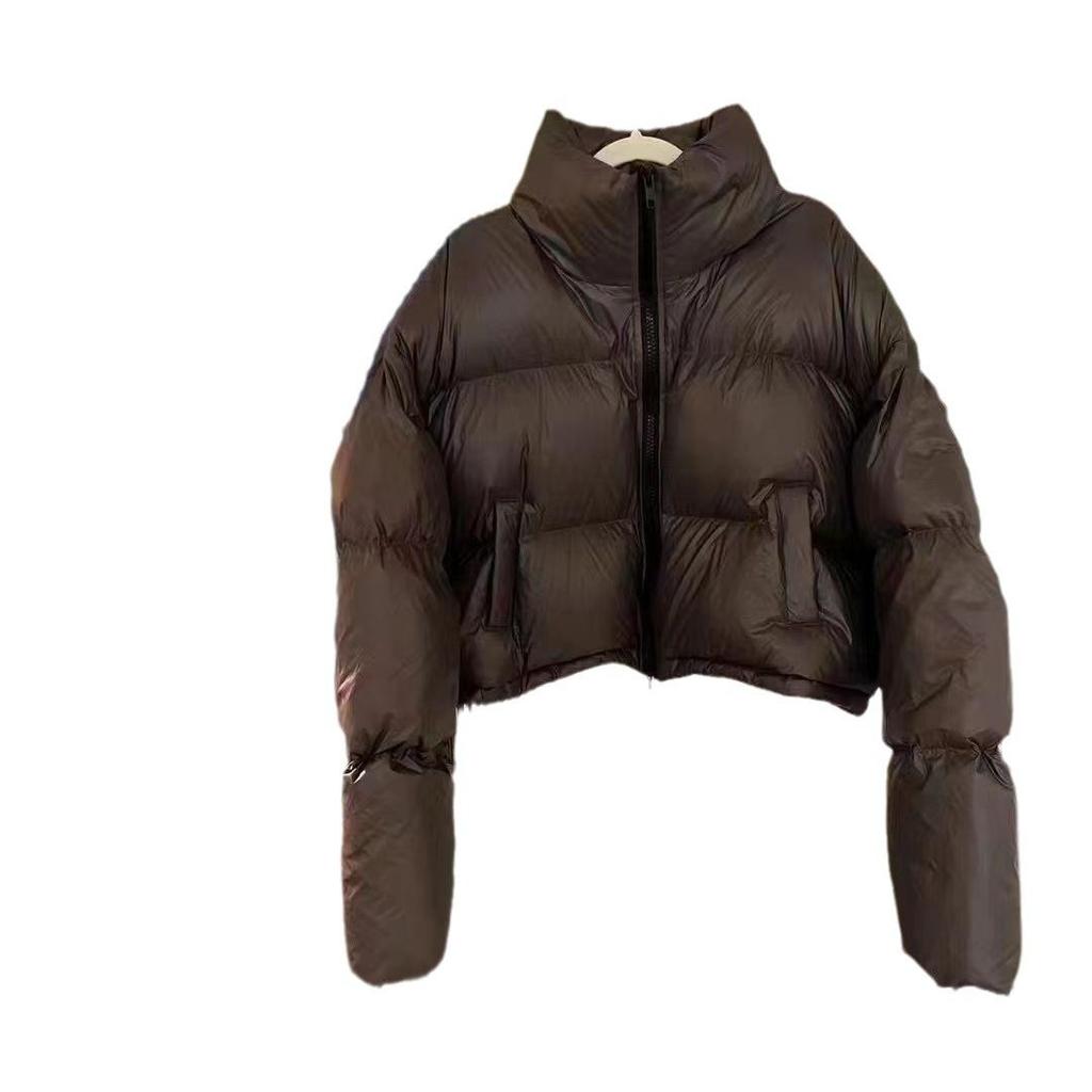 Damska bawełniana krótka kurtka z grubym kołnierzem Fashion Bread Clothing Tide Jacket