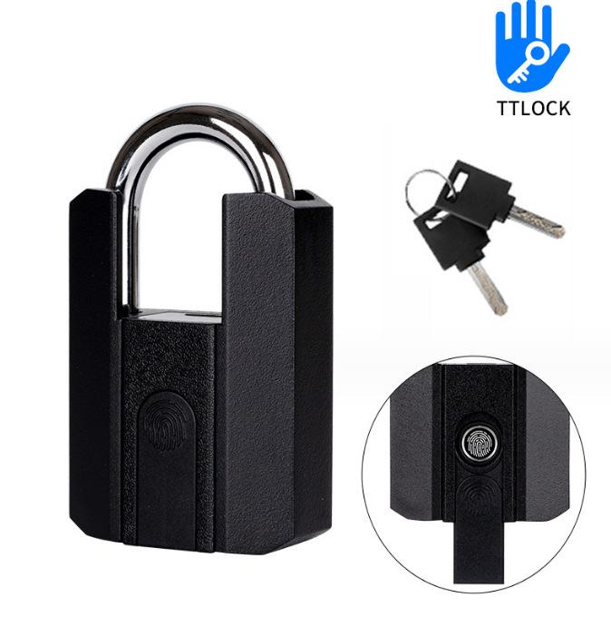 Compact Fingerprint Padlock for Backpacks, Luggage, Dorms, and Cabinets