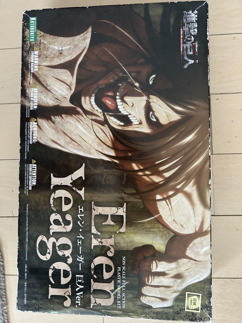 

[USED] Kotobukiya Attack on Titan Eren Yeager Titan ver.KOTOBUKIYA