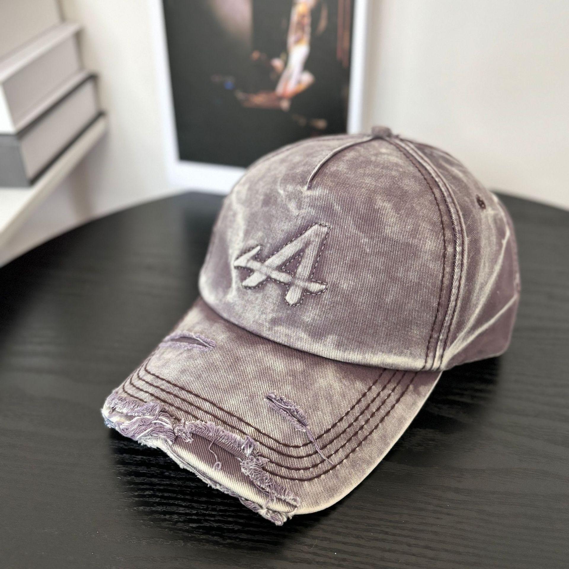 

2025 new hat versatile texture trendy brand letter cap sunscreen cap, baseball cap M（56-58cm） сірий колір
