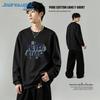 Jeanswest Men's Casual Print Long Sleeve T-Shirt