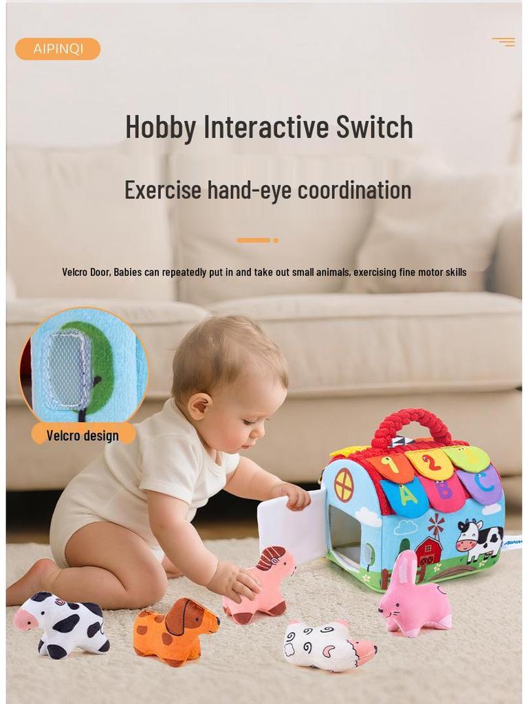 Aipinqi Baby Farm Role-Play Interactive Toy for Early Education