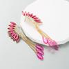 Women's Earring Tassels Long Wing Alloy Rhinestone Temperament Premium Drops Earrings