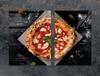 SZKLANA PŁYTA OCHRONNA NA KUCHENKĘ 75x52 PIZZA