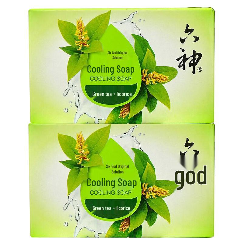 

Liushin Green Tea Licorice Cooling Soap