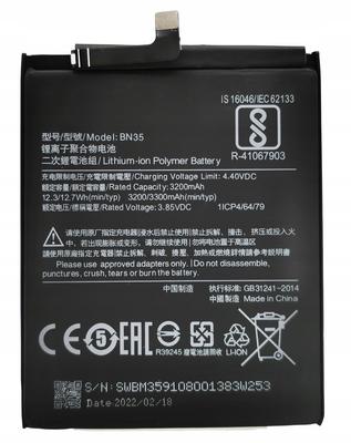 Nová baterie Bn35 Xiaomi Redmi 5 3200 mAh Mdg1