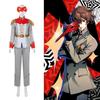 Persona 5 Akechi Goro Cosplay Costume Set With Mask For Anime Role Play