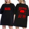 Anime Akira 90s Japanese Science Movie Shotaro Kaneda Tshirts Summer Unisex Women Short Sleeves Tshirts Funny Fashion Style Clothes