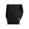 Emporio Armani Solid Color Stand Collar Embroidered Strap Zipper Hoodie Men Hoodies Black 6D1MA8-1JHSZ-0999