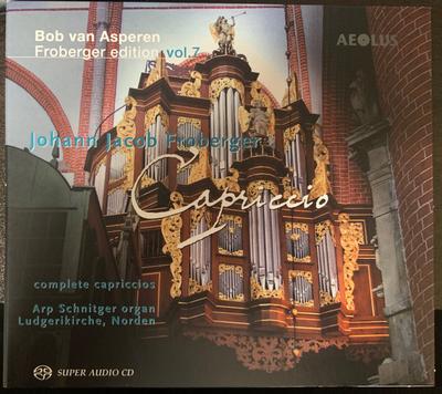 CD FROBERGER, J.J.. - Froberger: Cappricios complets [CD] AE10701 Aeolus 2016 Allemagne Classique Occasion