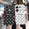 Couple Heart Soft Silicone Case For Samsung A55 M35 S24 Xiaomi Redmi Note 13 Pro Poco C65 iPhone 15 Huawei Honor 200 Realme 9 Camera Shockproof Cover