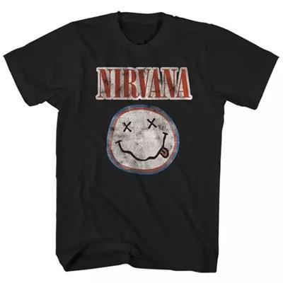 Nirvana Tričko s potrhaným logem Rocková kapela Hudba Unisex
