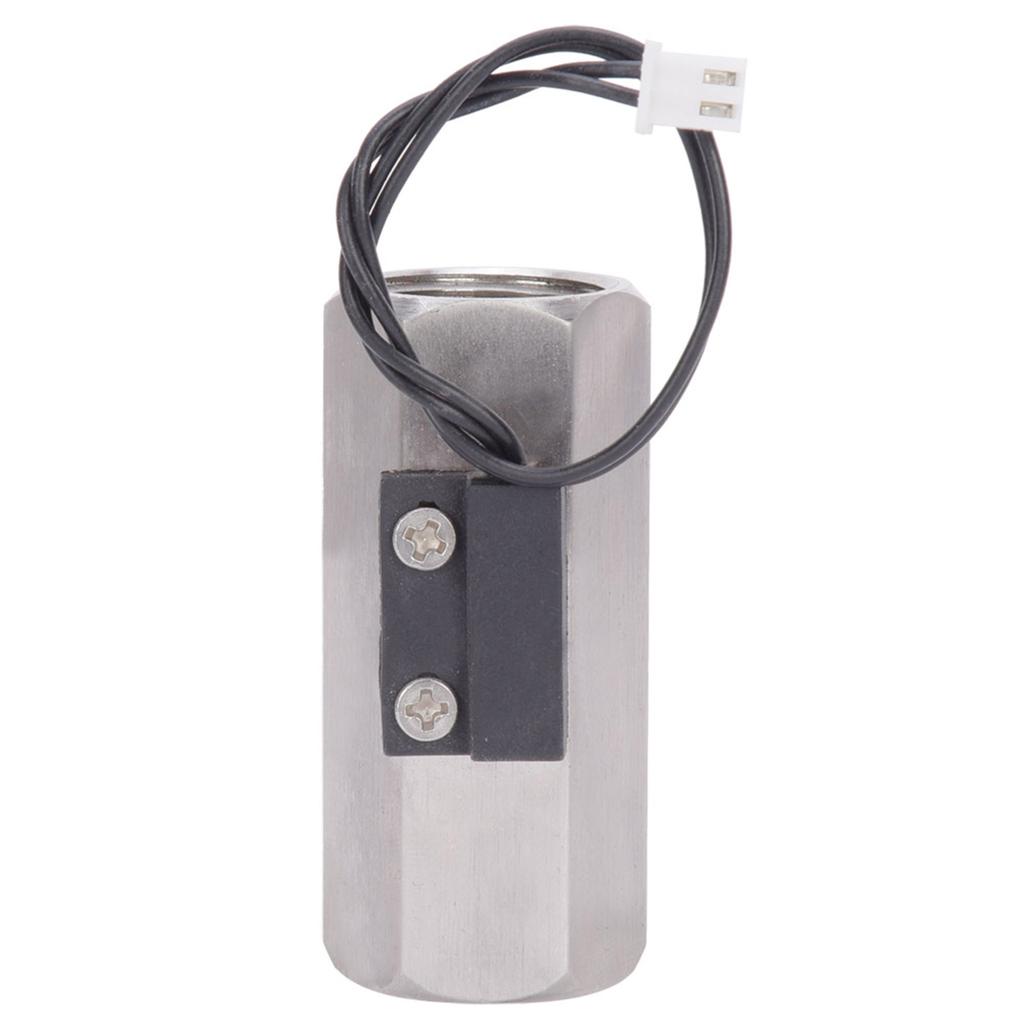 Water , 304 Stainless Steel High Accuracy FS01 G1Celsius2in Double Female Thread, with Signal, for Water Oil Pipes Horizontal Vertic