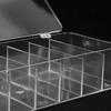 Tea Bag Holder Organizer Clear Acrylic Sugar Packets Storage Bin Box Coffee Bags Containers