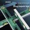 High Precision Magnetic Spirit Level, Drop-Proof Aluminum Measuring Ruler