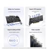 Ugreen PCIe 4.0 X8 To Dual M.2 NVMe SSD Adapter Card