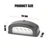 12-24V Truck LED License Plate Light Car Number Plate Lamp 4 LED Rear License Number Plate Light For Truck SUV Trailer Lorry